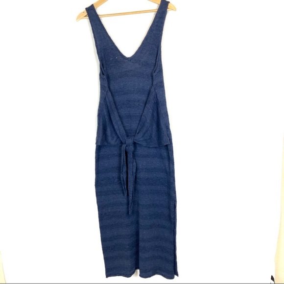 NWOT Free People Hamptons Tie-Front Knit Dress - Picture 2 of 9